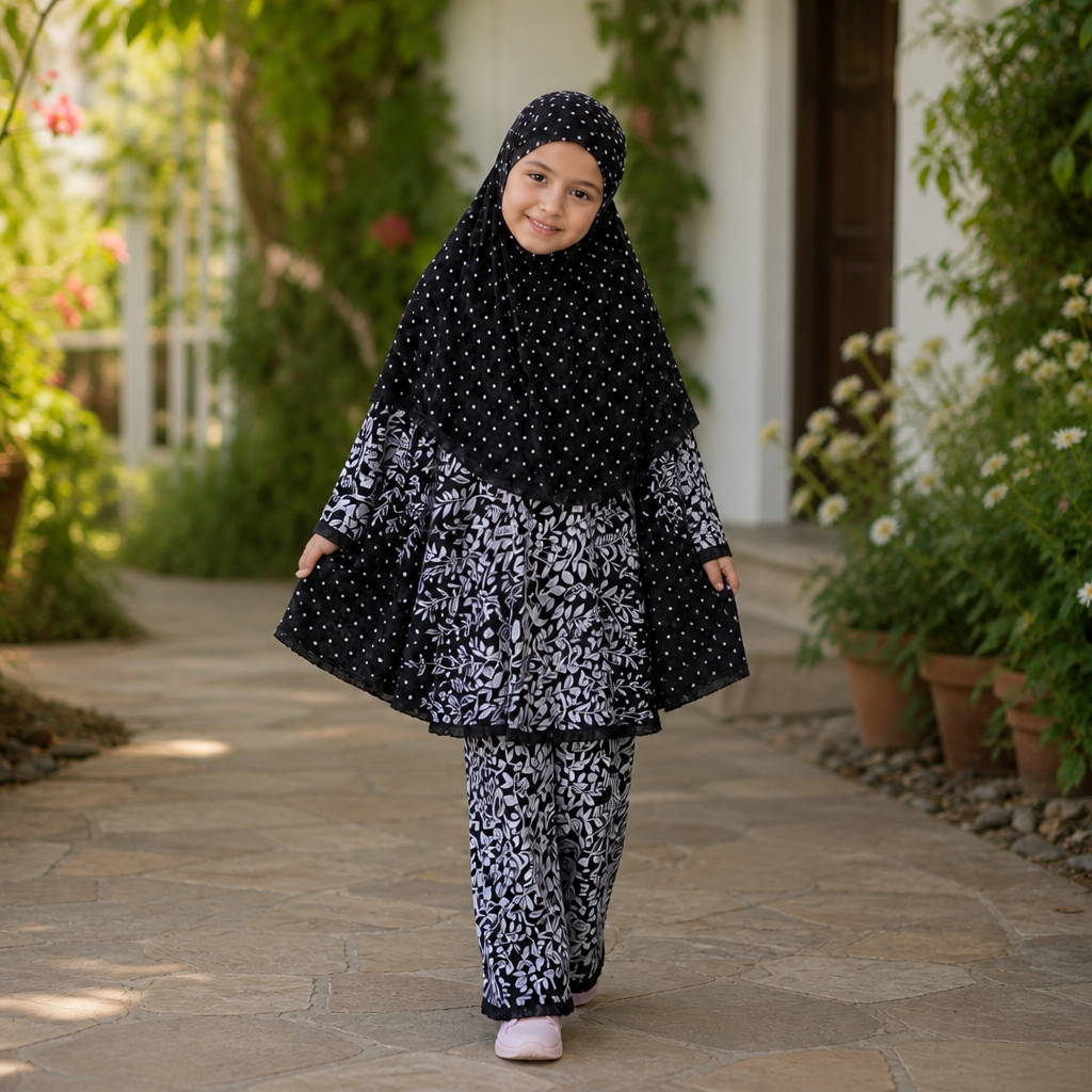 Baby Plazu Khimar Set - 1005