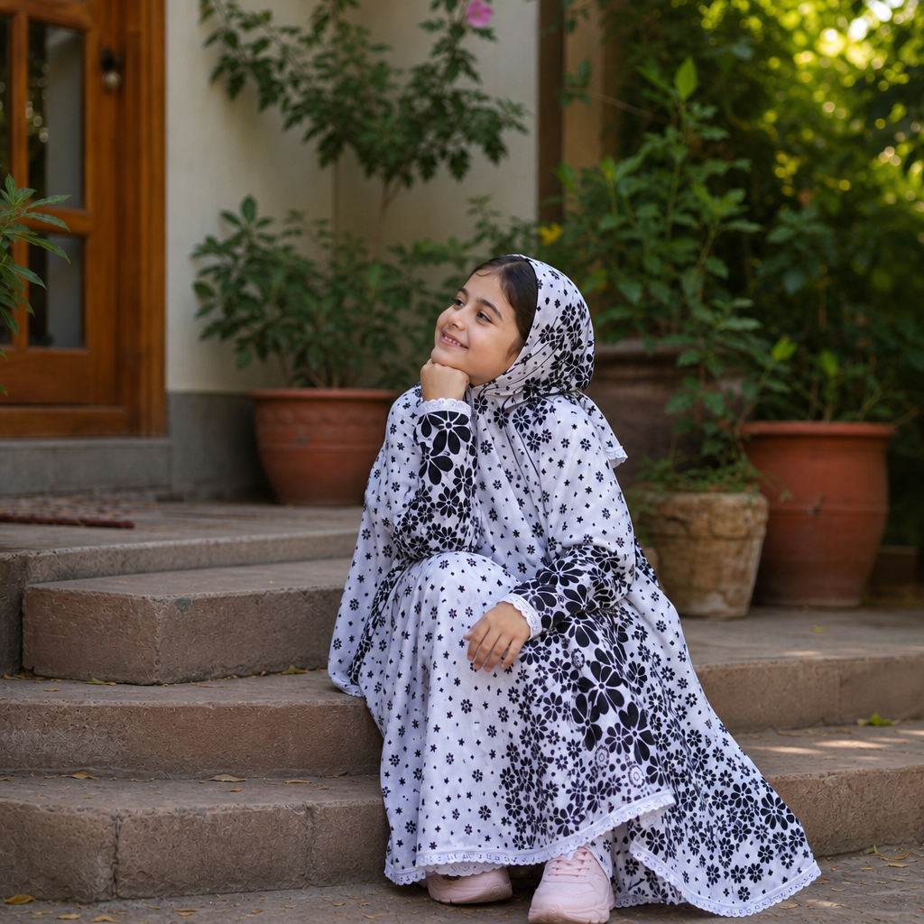 Baby Plazu Khimar Set - 1004
