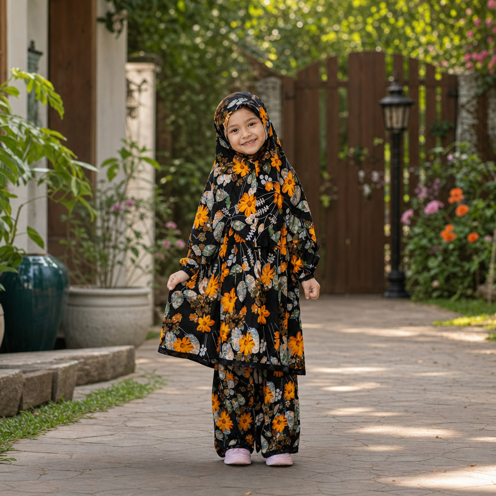 Baby Plazu Khimar Set - 1006