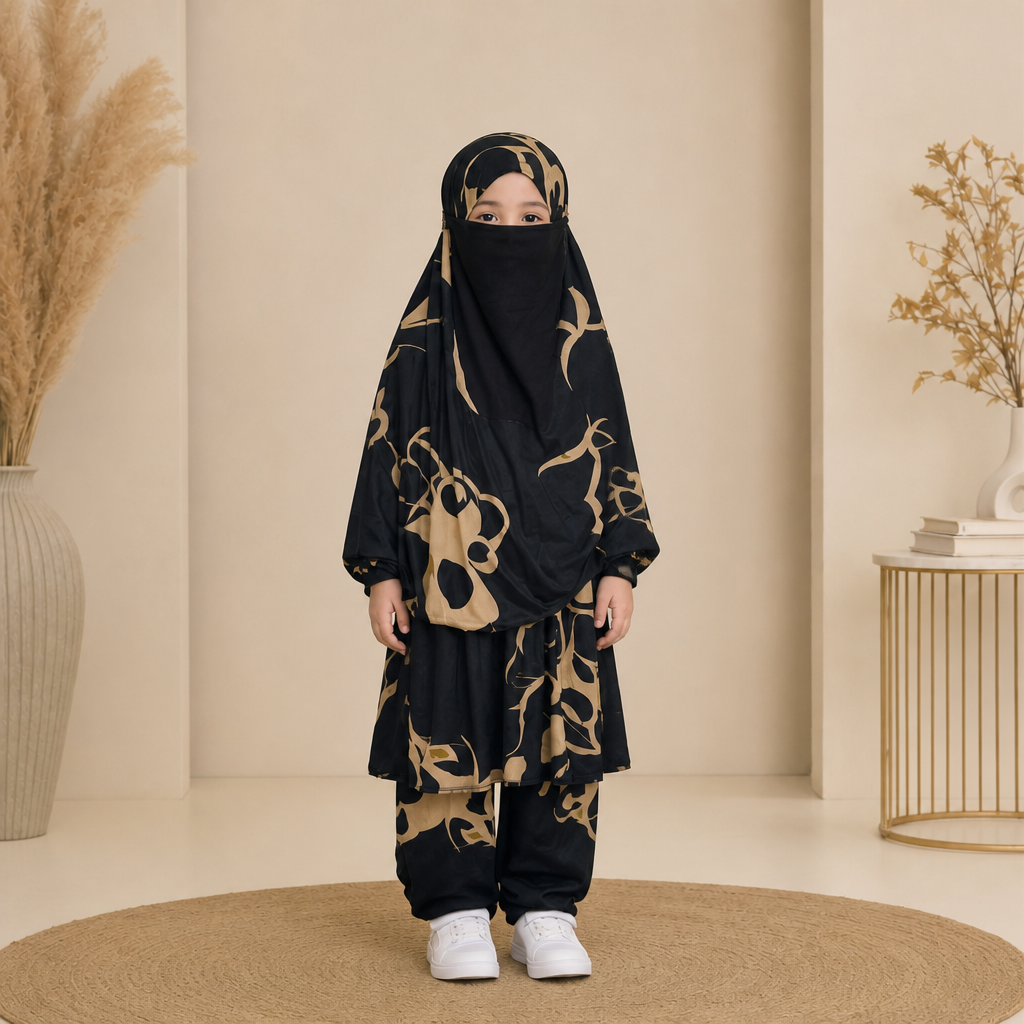 Baby Plazu Khimar Set - 1008