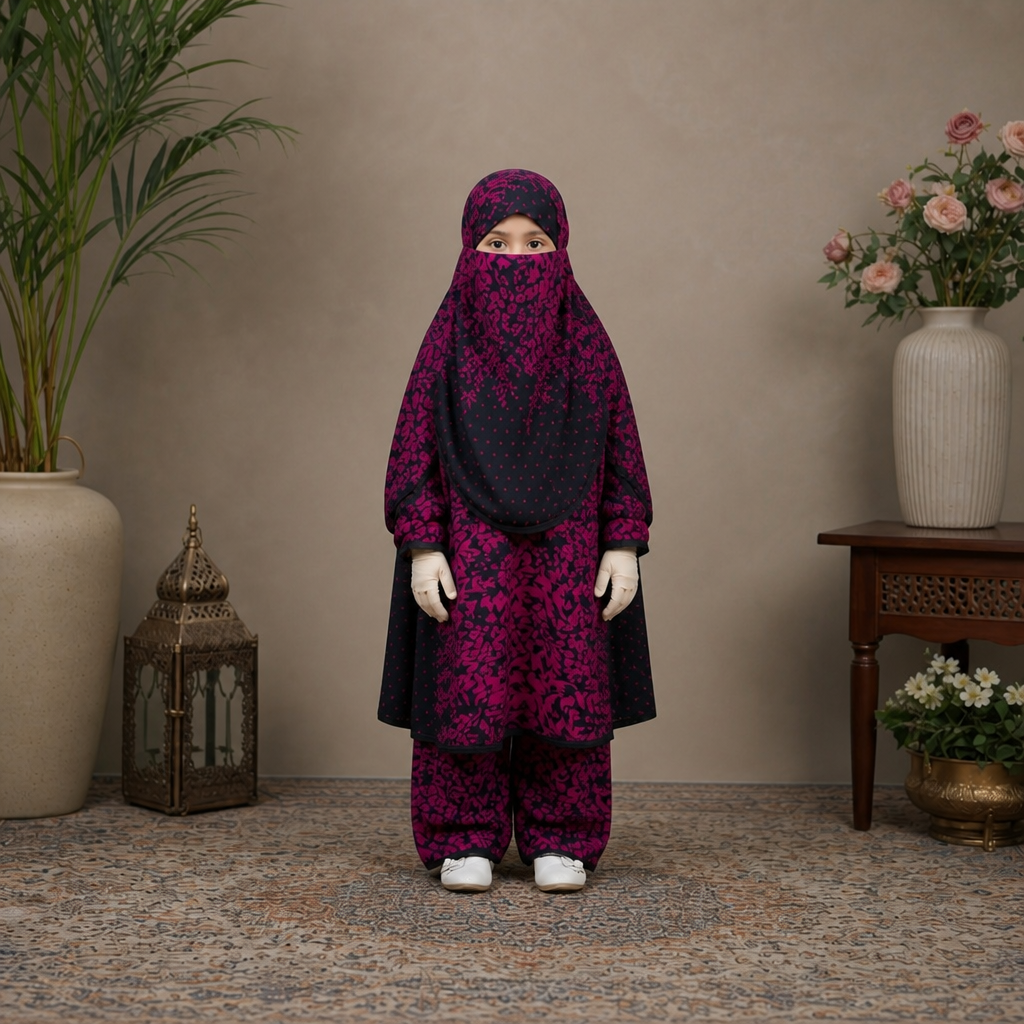 Baby Plazu Khimar Set - 1011