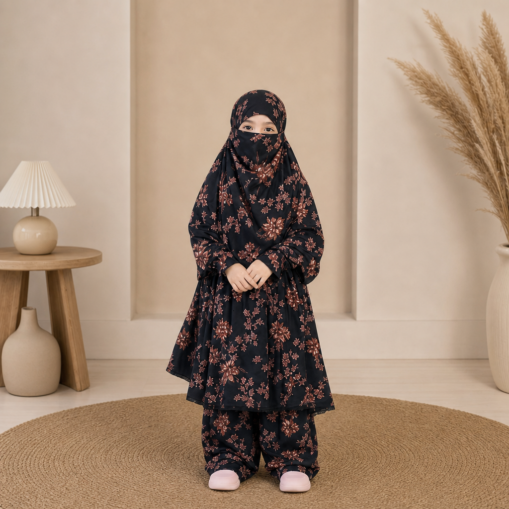 Baby Plazu Khimar Set - 1012