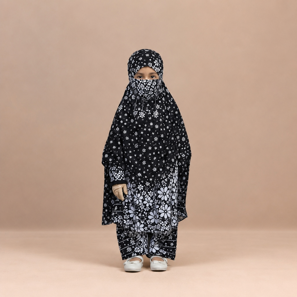 Baby Plazu Khimar Set - 1018