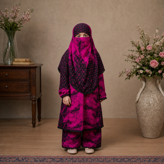 Baby Plazu Khimar Set - 1019